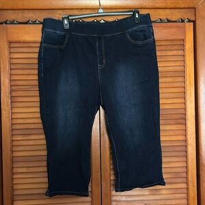 Lane Bryant pull on high rise legging pedal size 22